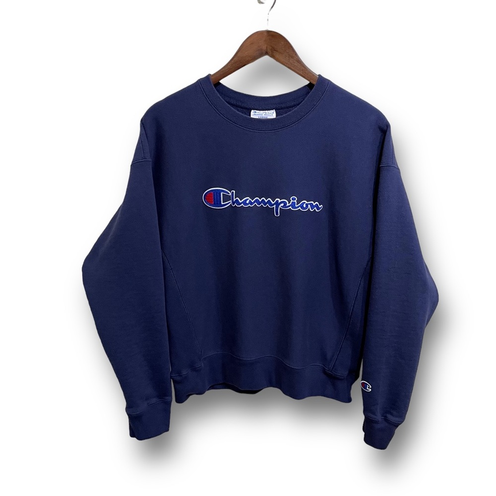 Champion Women's Reverse Weave Oversized Crewneck Sweater 

Size Large